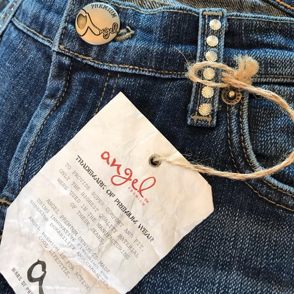 Low rise. Y2K Premium Angel NWT bootcut jeans - Picture 6 of 16